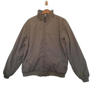 L.L. Bean Warm-Up Jacket Thinsulate Full Zip Size Large